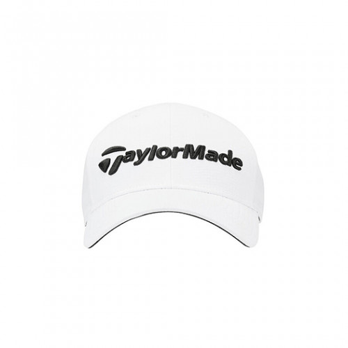 TaylorMade透氣運動帽(白/黑字)#N2678918 TaylorMade透氣運動帽(白/黑字)#N2678918